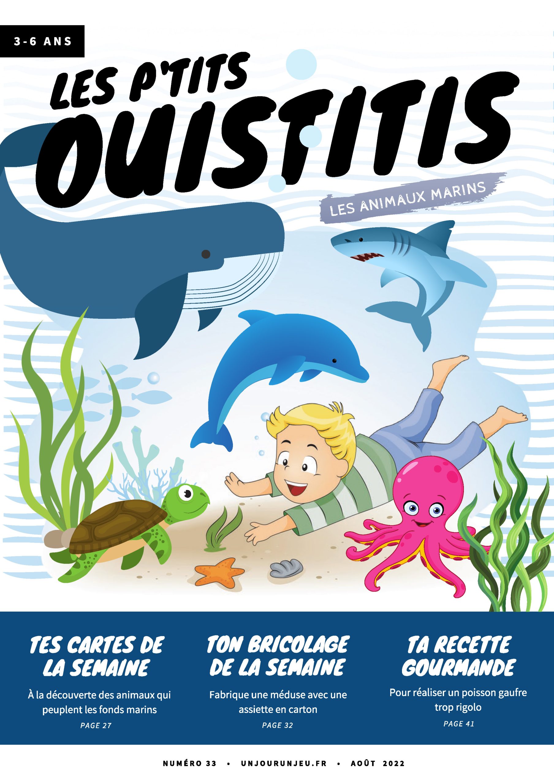 Les P’tits Ouistitis et les animaux marins