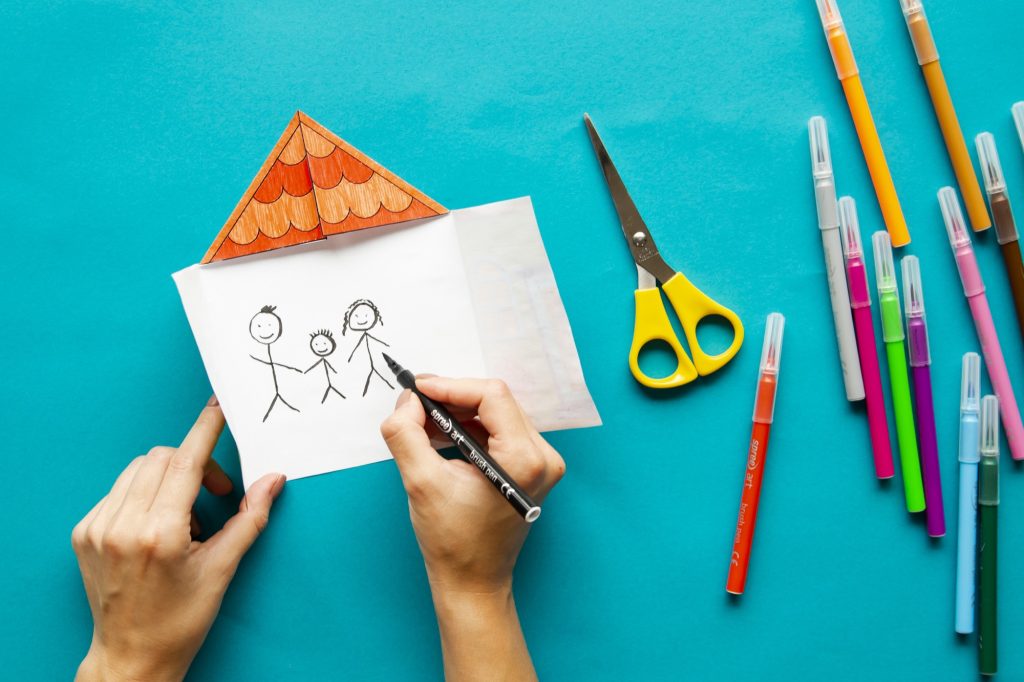 Étape 7 : dessiner les personnes du foyer