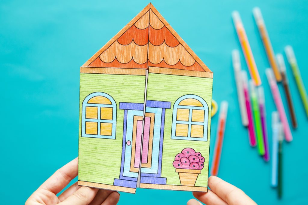 Étape 8 : maison terminée