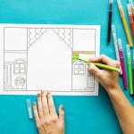 Étape 2 : coloriage de la maison