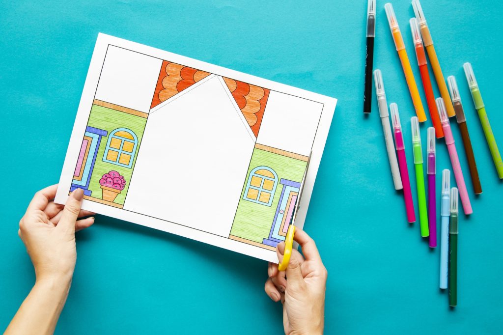 Étape 3 : découpage de la maison