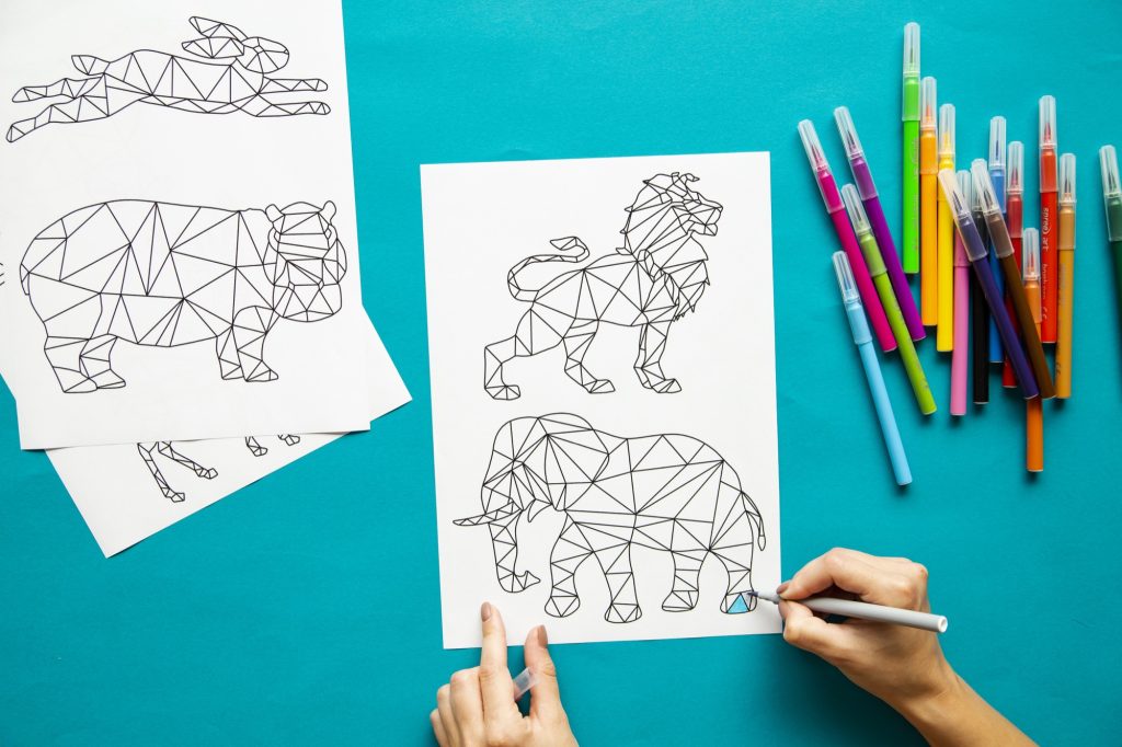 Étape 2 : coloriage