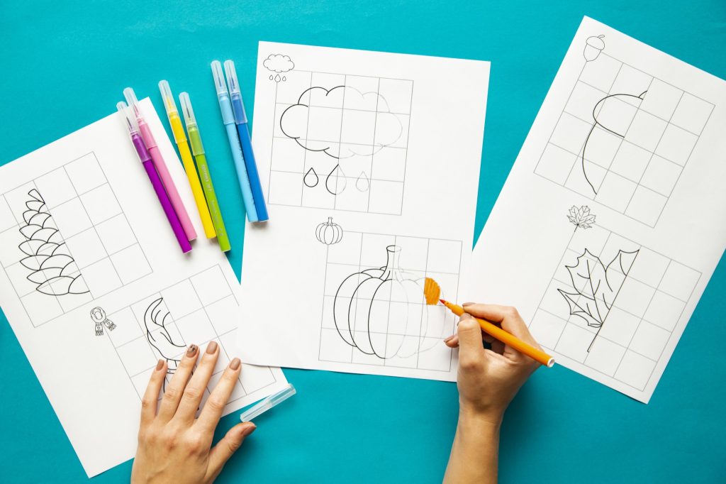 Étape 4 : je recommence avec d'autres dessins