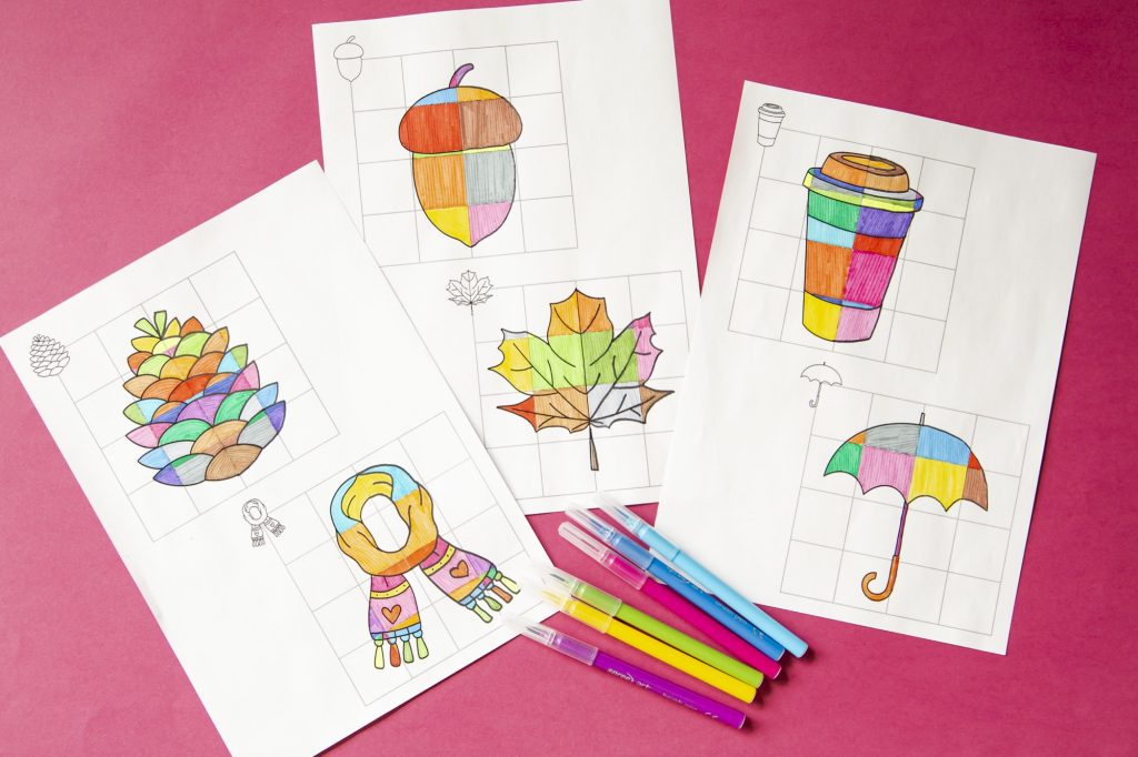 Étape 5 : le résultat de mes fiches symétriques