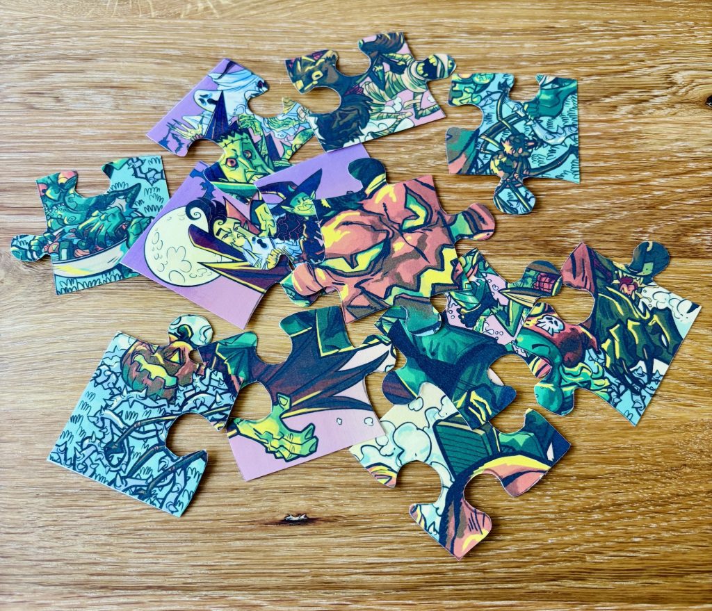 Chasse au trésor Halloween - le puzzle