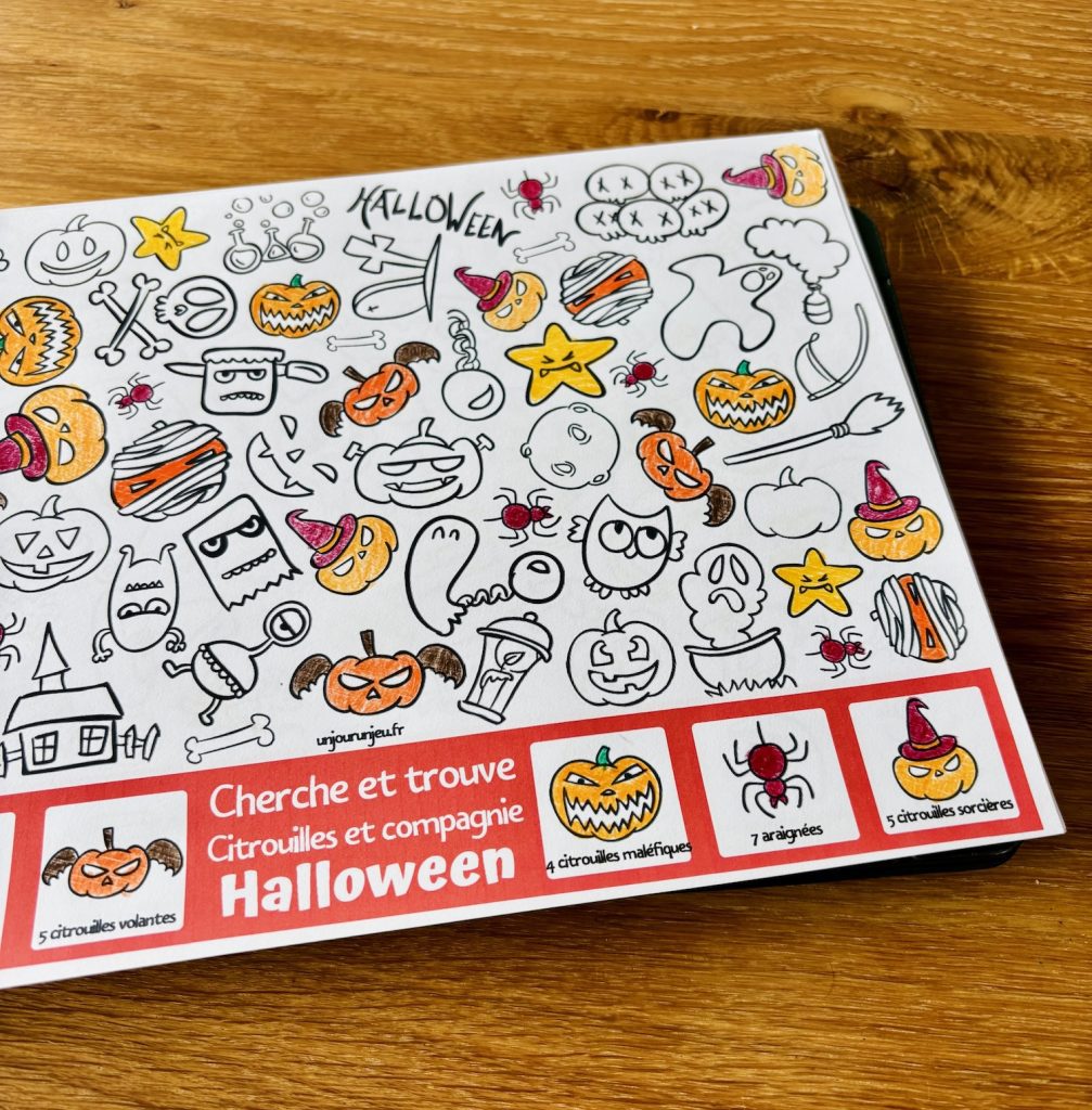 Halloween : 3 cherche et trouve à télécharger