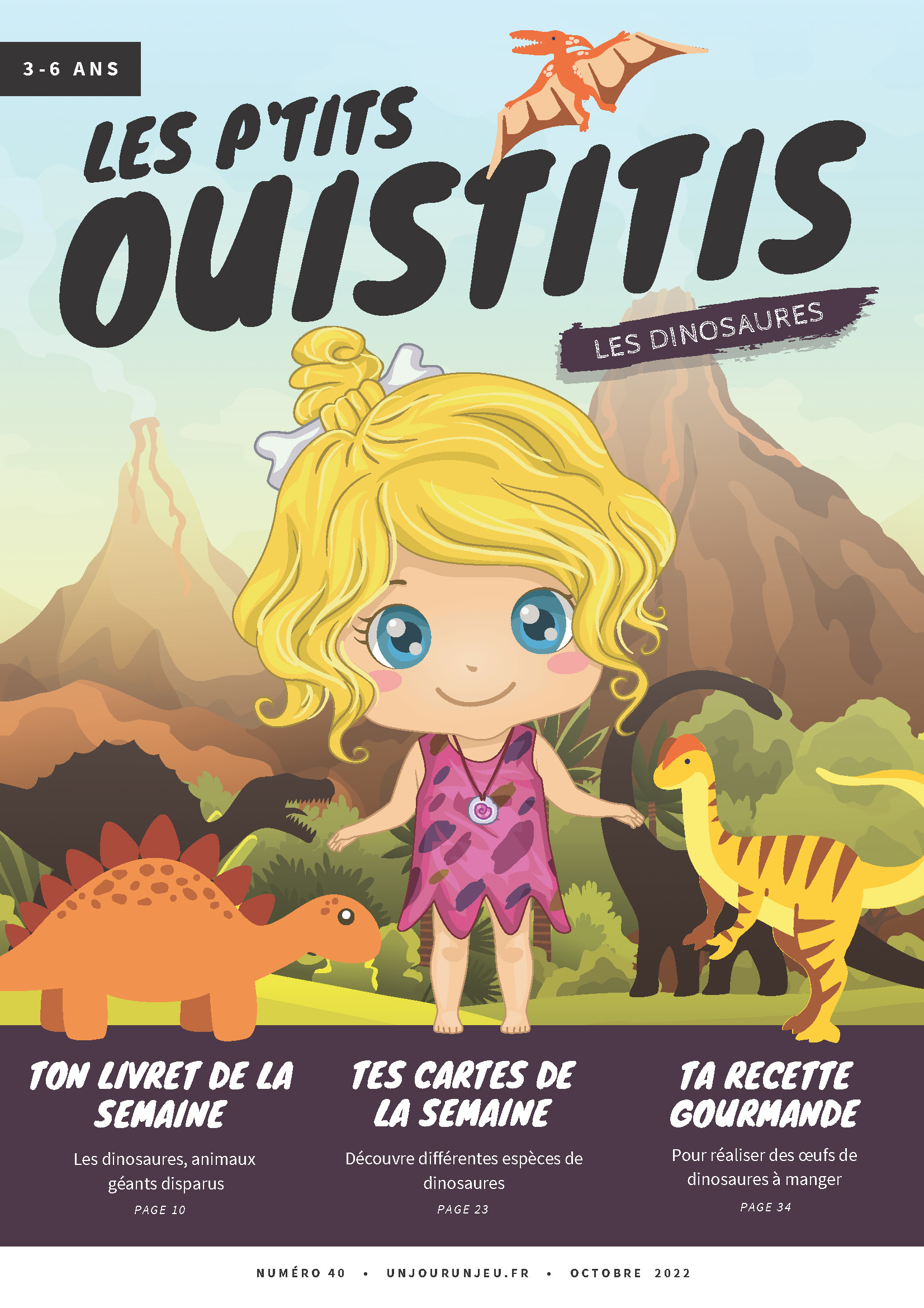 Les P'tits Ouistitis et les dinosaures