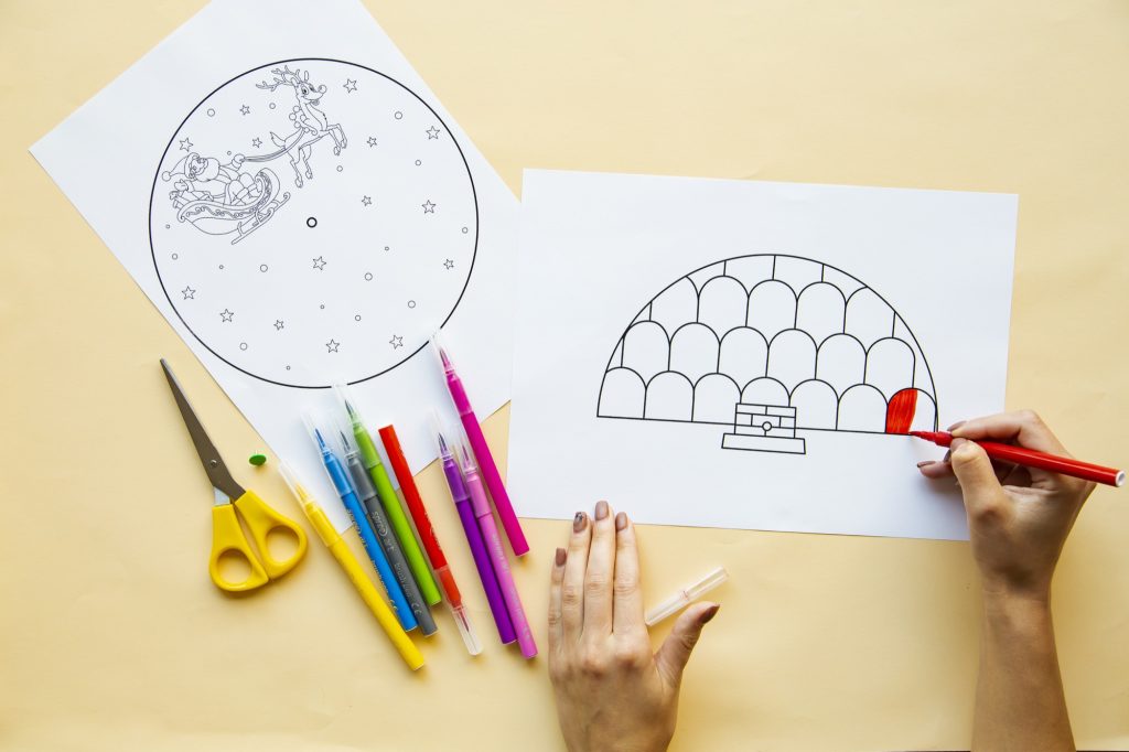 Ma cheminée de Noël : étape 2