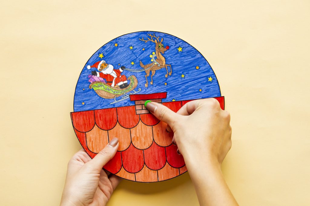 Ma cheminée de Noël : étape 7