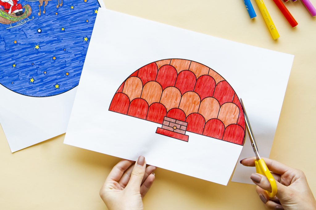 Ma cheminée de Noël : étape 4