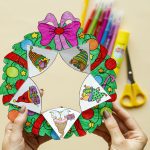 Ma couronne de Noël : étape 8