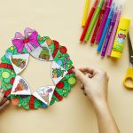 Ma couronne de Noël : étape 7