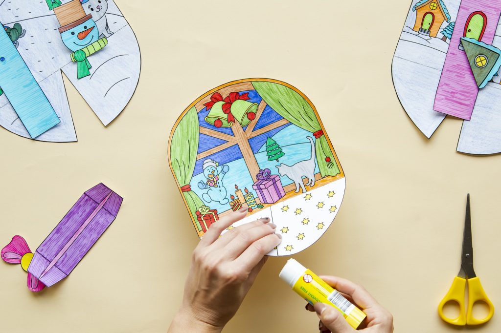 Mes fenêtres hivernales : étape 7