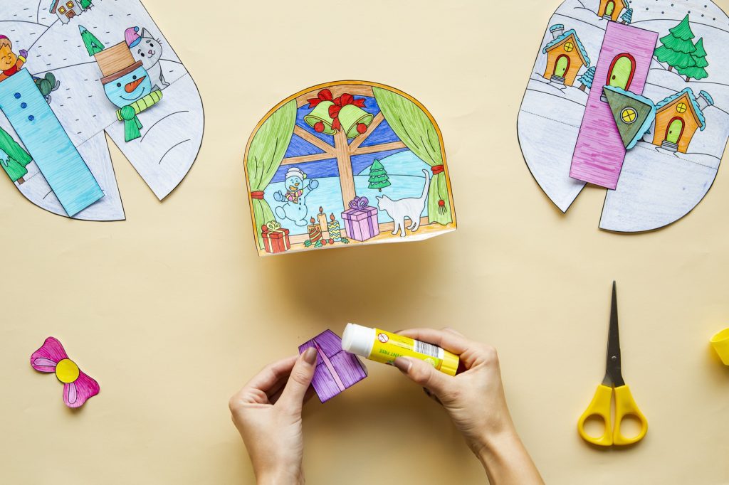 Mes fenêtres hivernales : étape 8