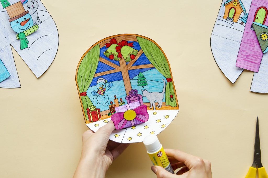 Mes fenêtres hivernales : étape 9