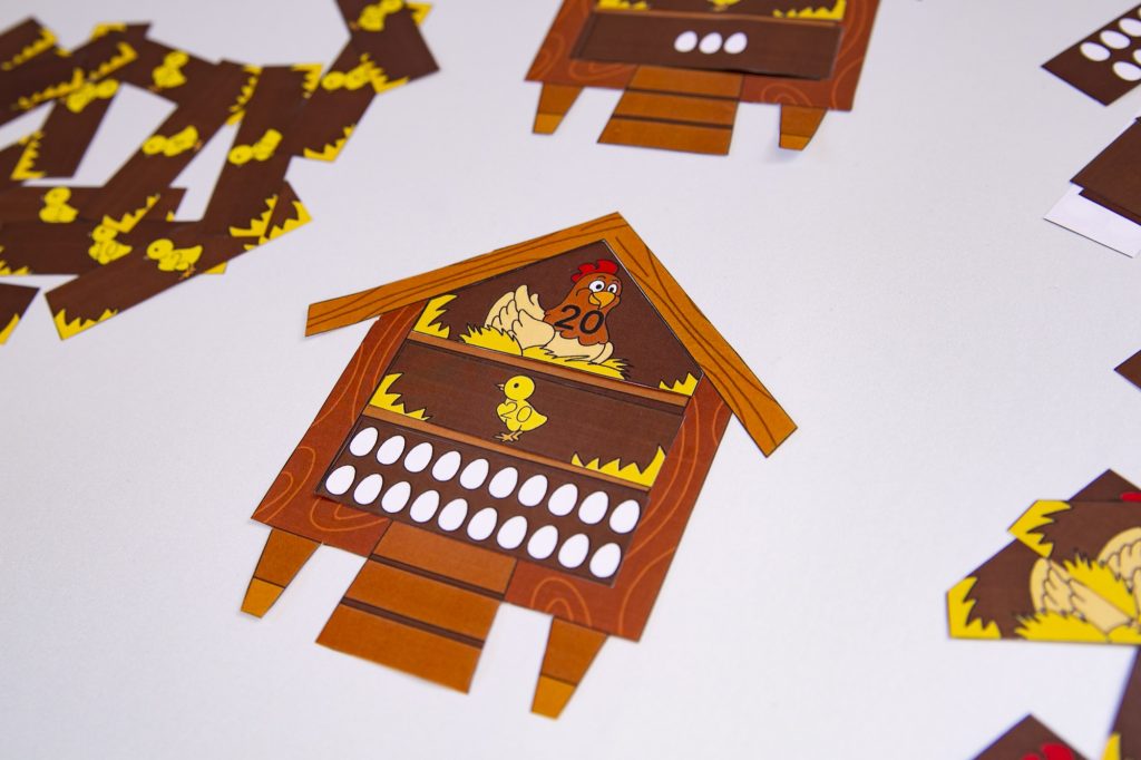 Poules pondeuses : étape 5