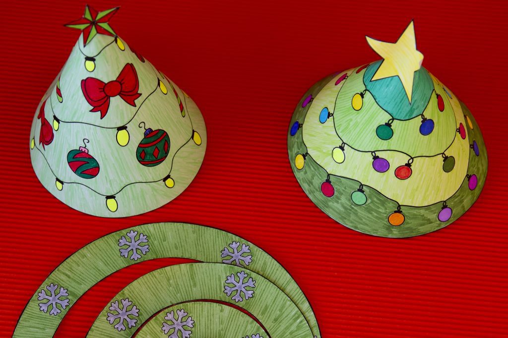 Sapins à fabriquer : terminés