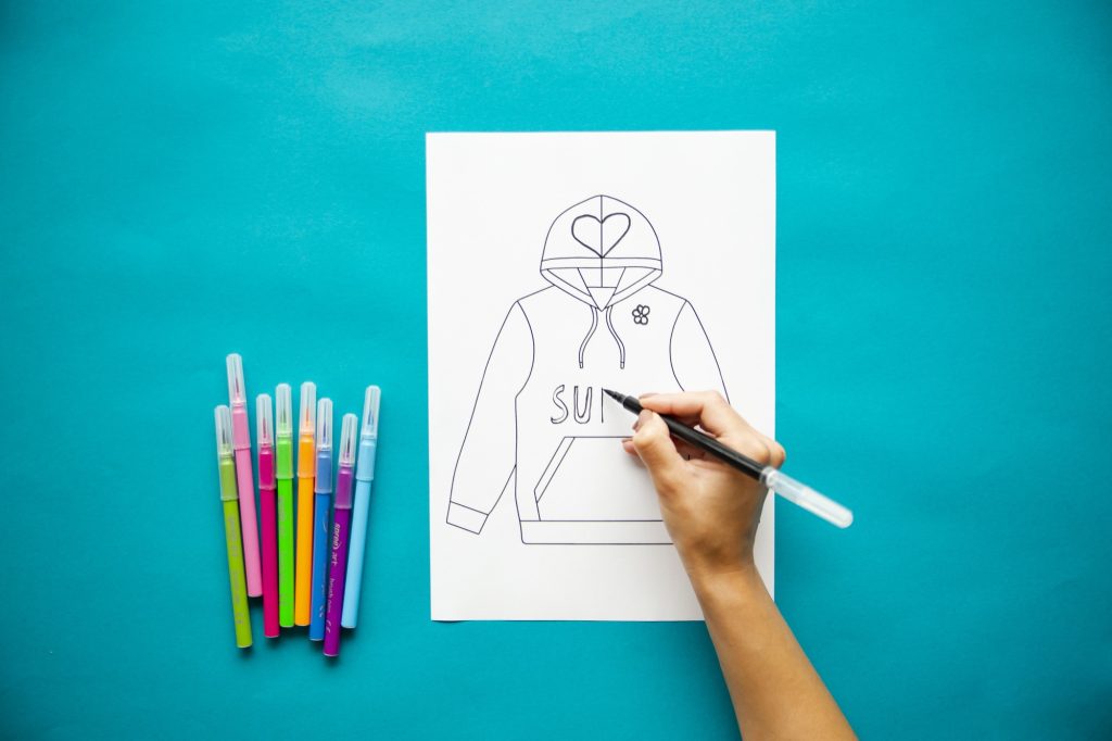 Mon pull personnalisé : étape 2