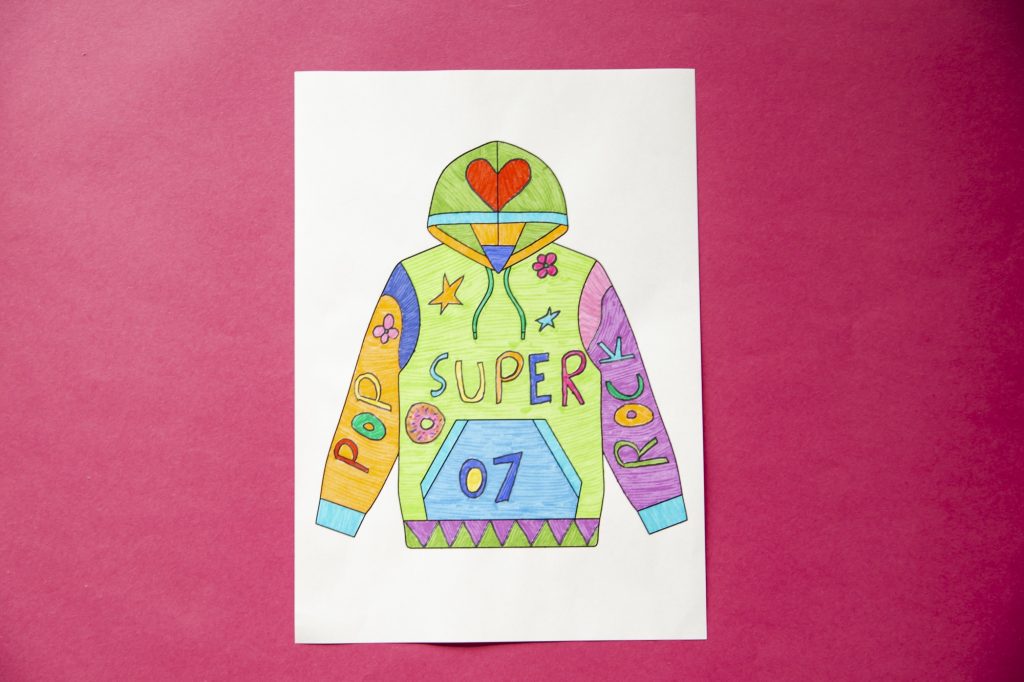 Mon pull personnalisé : terminé