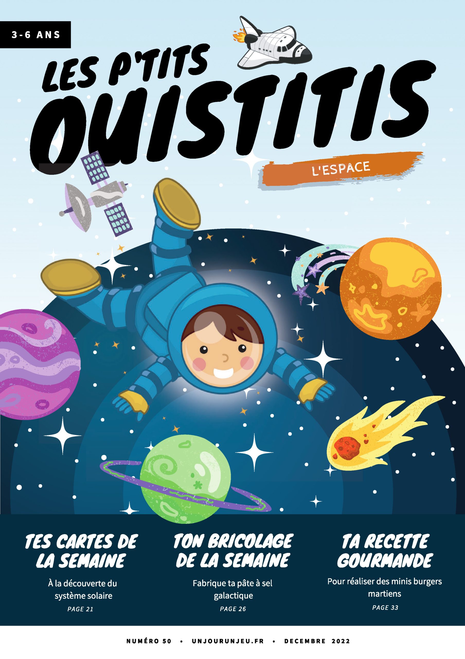 Les P'tits Ouistitis à travers l'espace