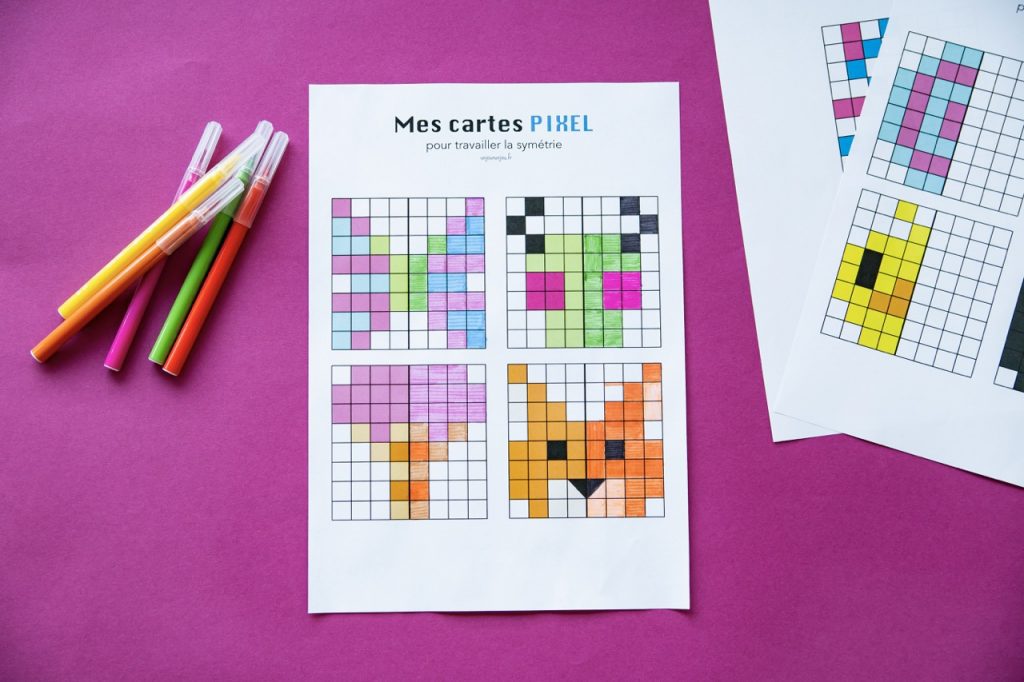 Symétrie : cartes Pixel 4