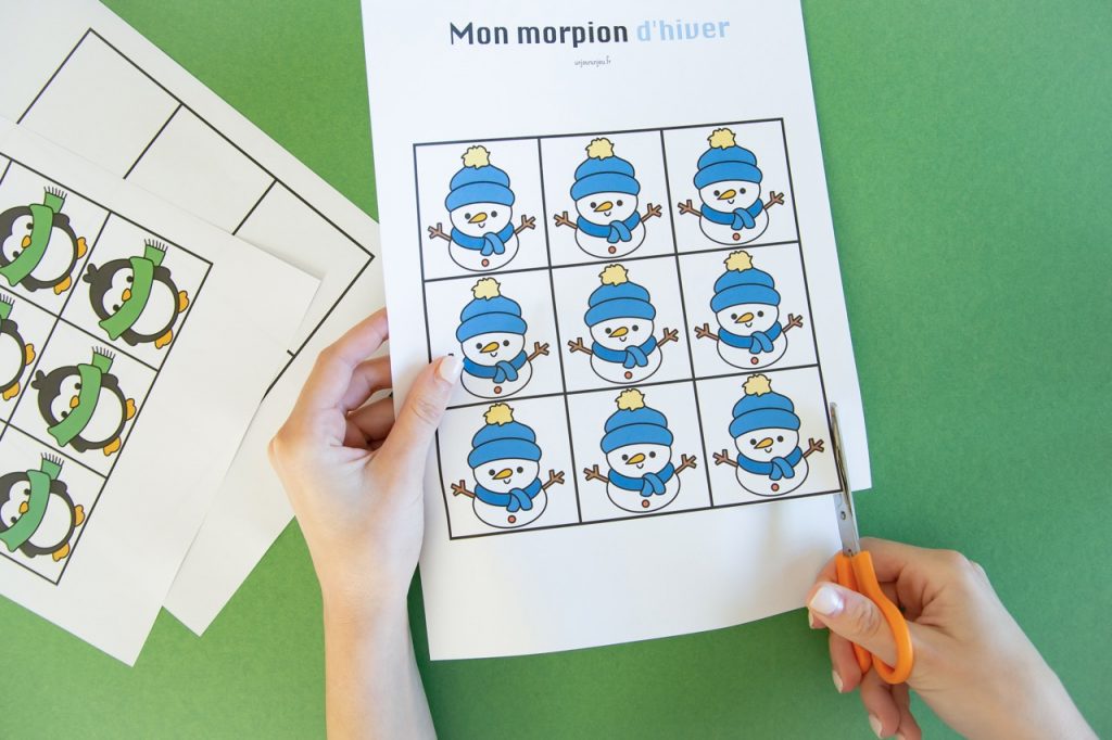 Morpion d'hiver - étape 1