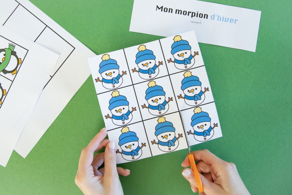 Morpion d'hiver - étape 2