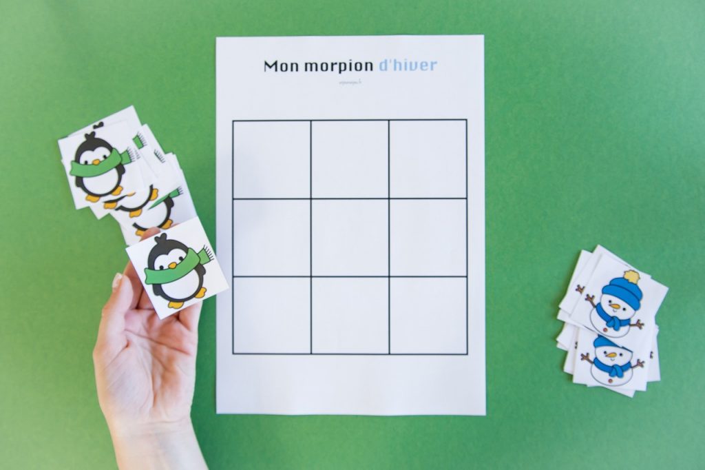 Morpion d'hiver - étape 3