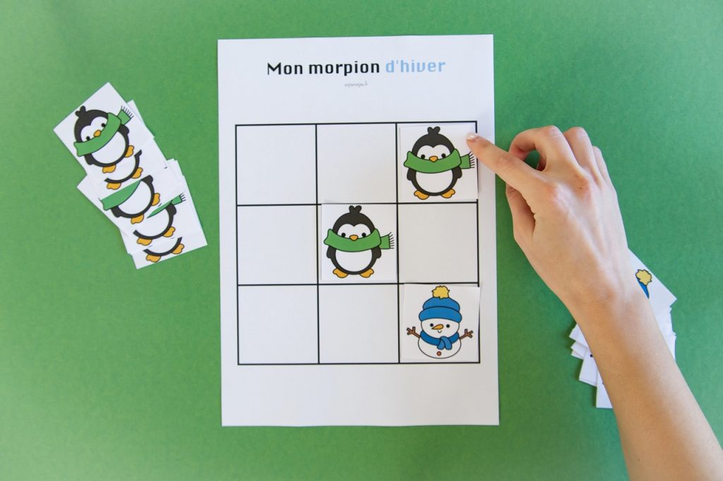 Morpion d'hiver - étape 5