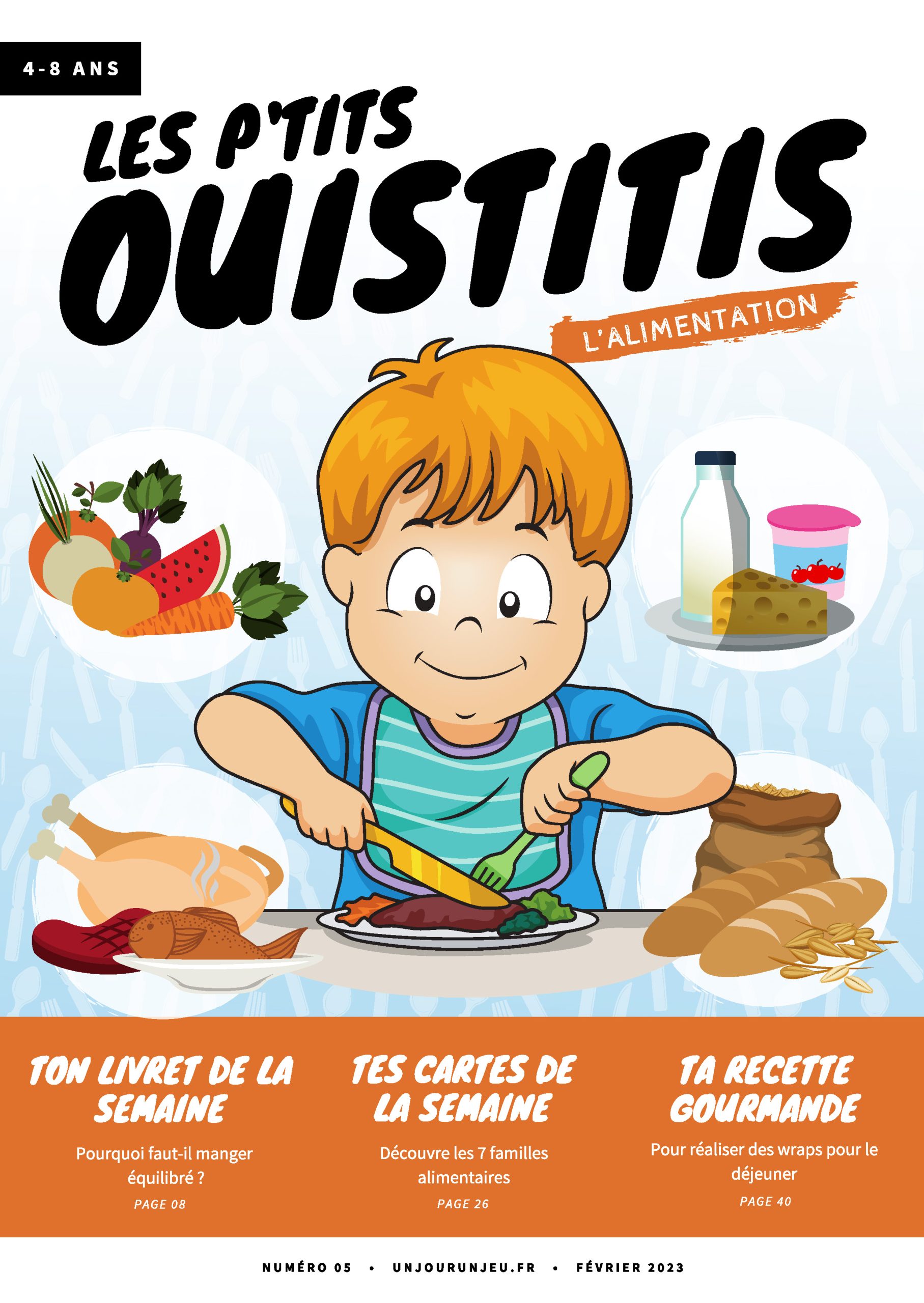 Les P'tits Ouistitis s'intéressent l'alimentation