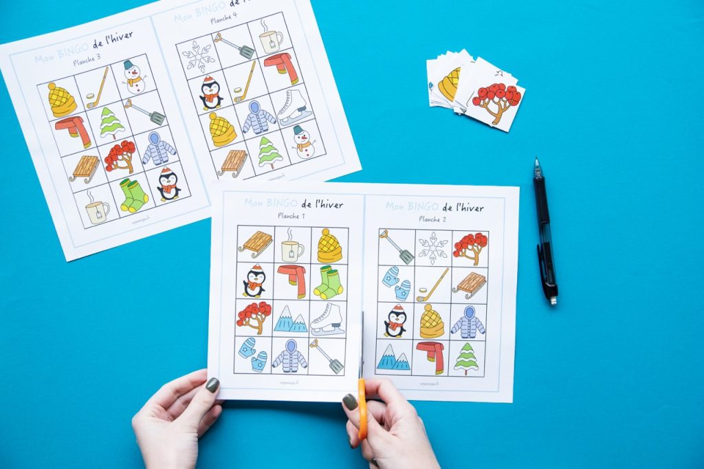 Bingo de l'hiver - étape 3
