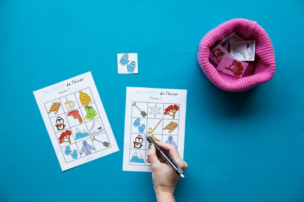Bingo de l'hiver - étape 5