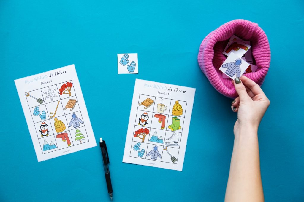 Bingo de l'hiver - étape 6