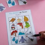 Mon bingo de l'hiver à imprimer