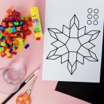 Mon flocon d'art - le matériel