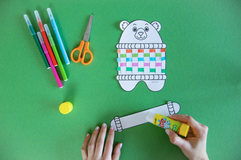 Mon ourson à tresser - étape 8