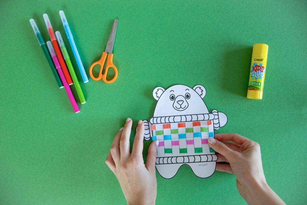 Mon ourson à tresser - étape 9