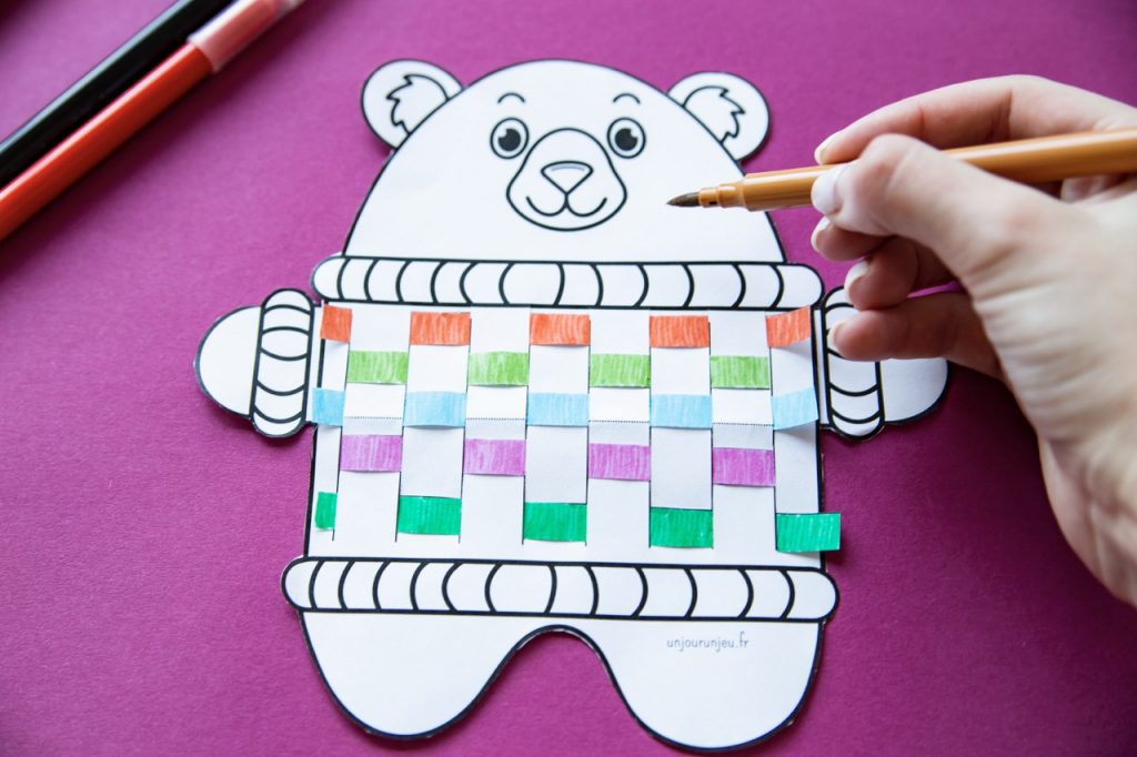 Mon ourson à tresser - terminé