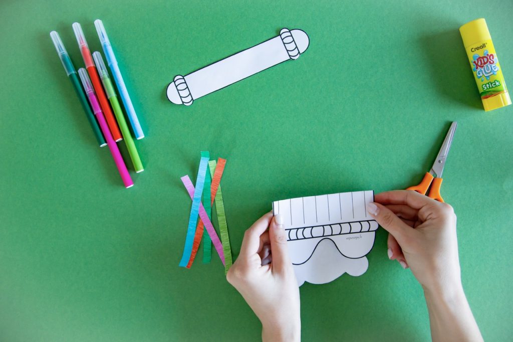 Mon ourson à tresser - étape 4