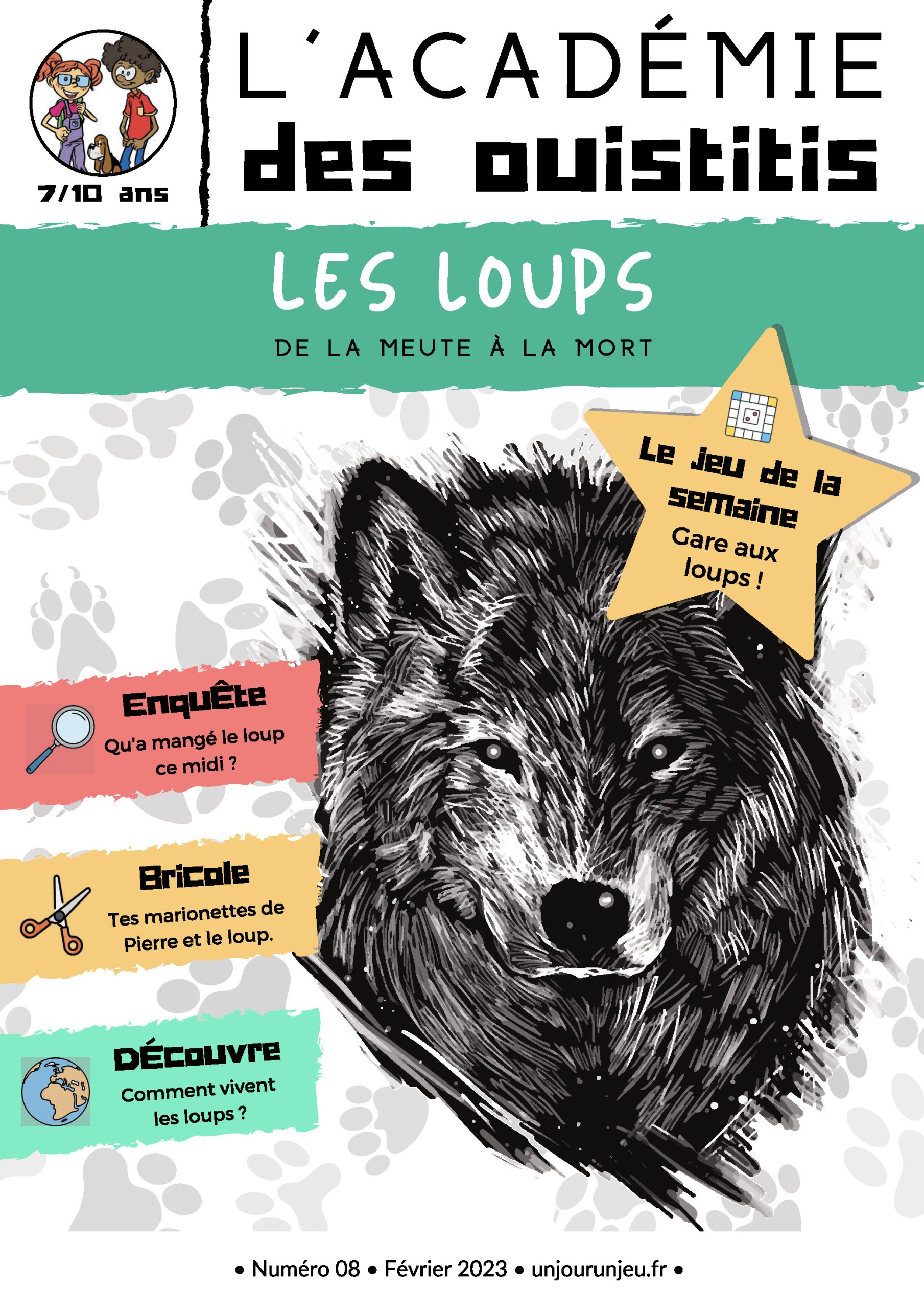 L'Académie des Ouistitis à la rencontre des loups