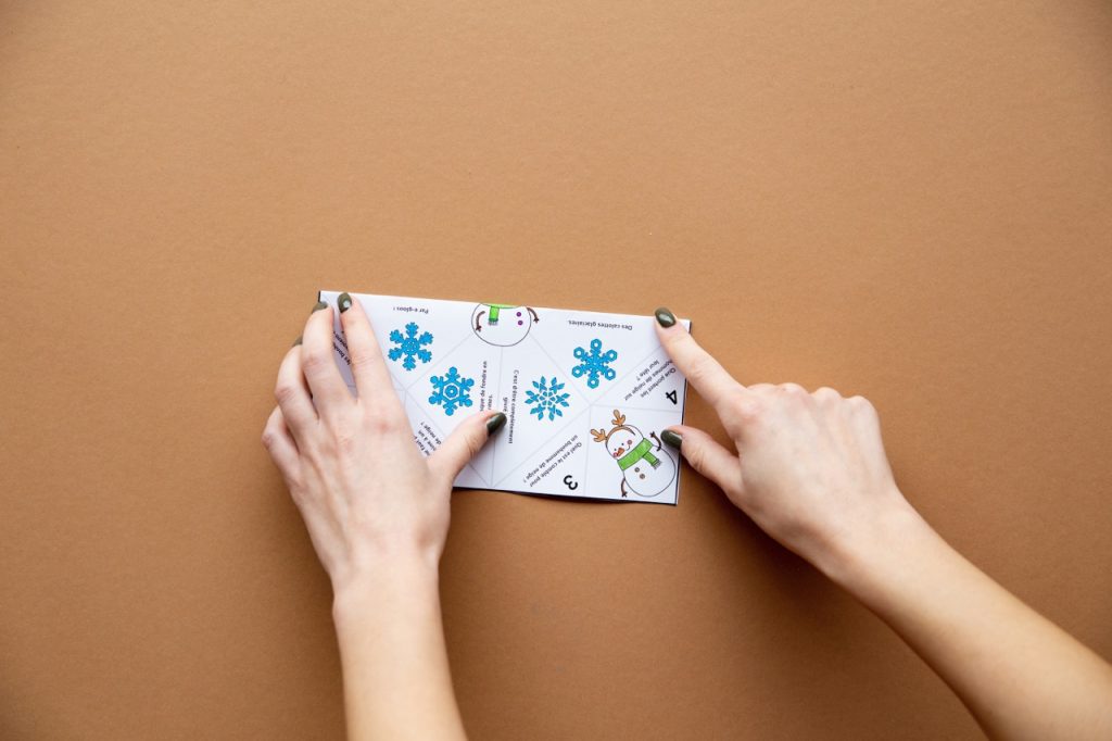 Cocotte : mes blagues de l'hiver - étape 4