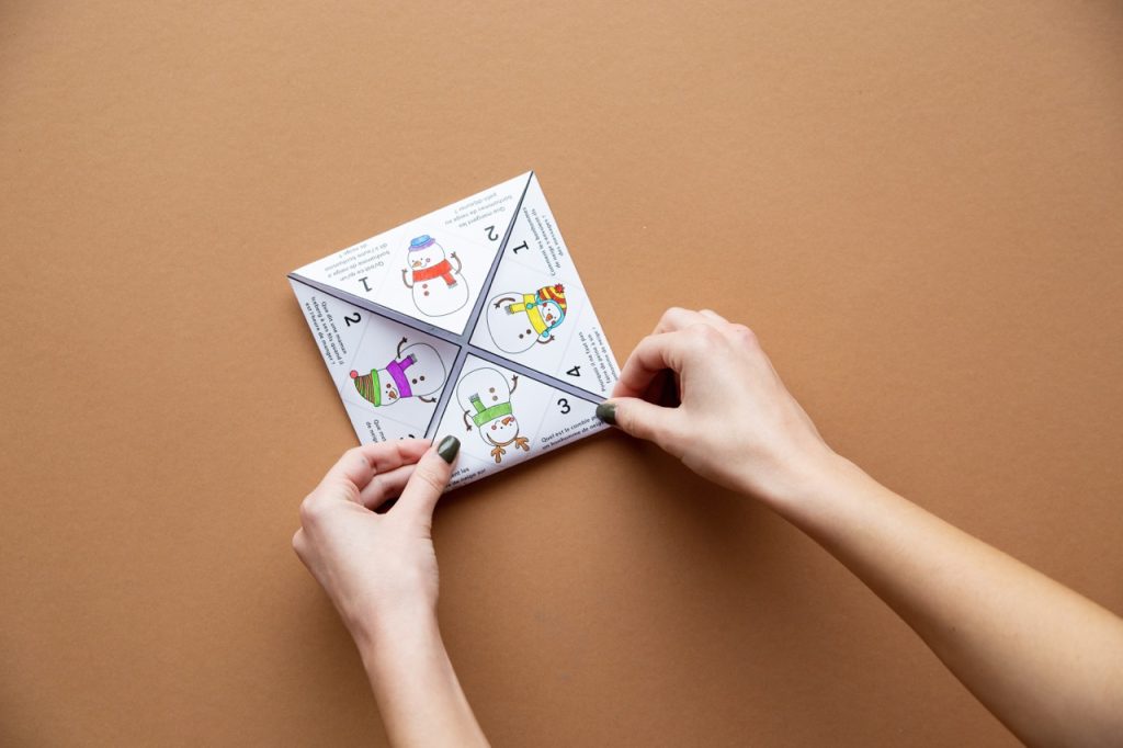 Cocotte : mes blagues de l'hiver - étape 6