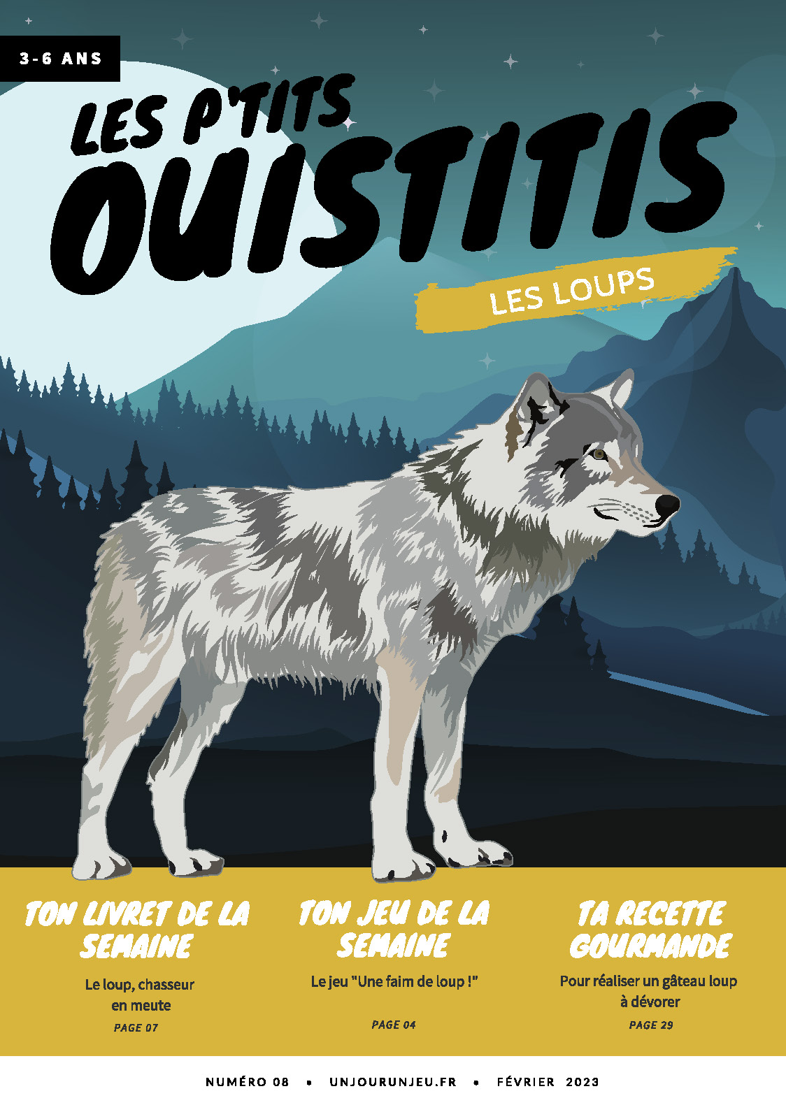 Les P'tits Ouistitis à la rencontre des loups