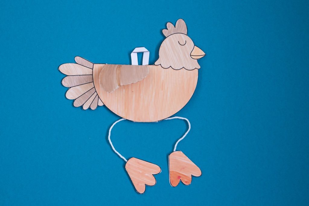 Ma petite poule de Pâques à fabriquer