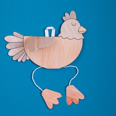 Ma petite poule de Pâques à fabriquer