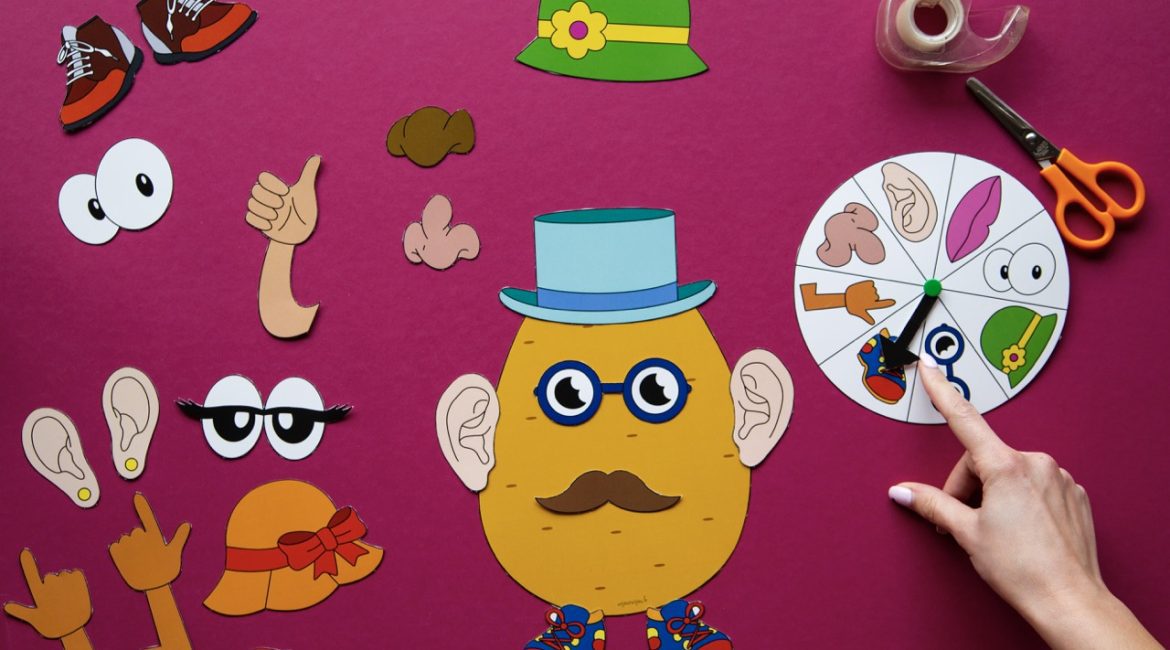 Monsieur Patate et ses accessoires