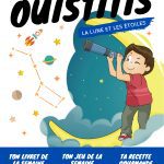 Les P'tits Ouistitis observent la lune et les étoiles