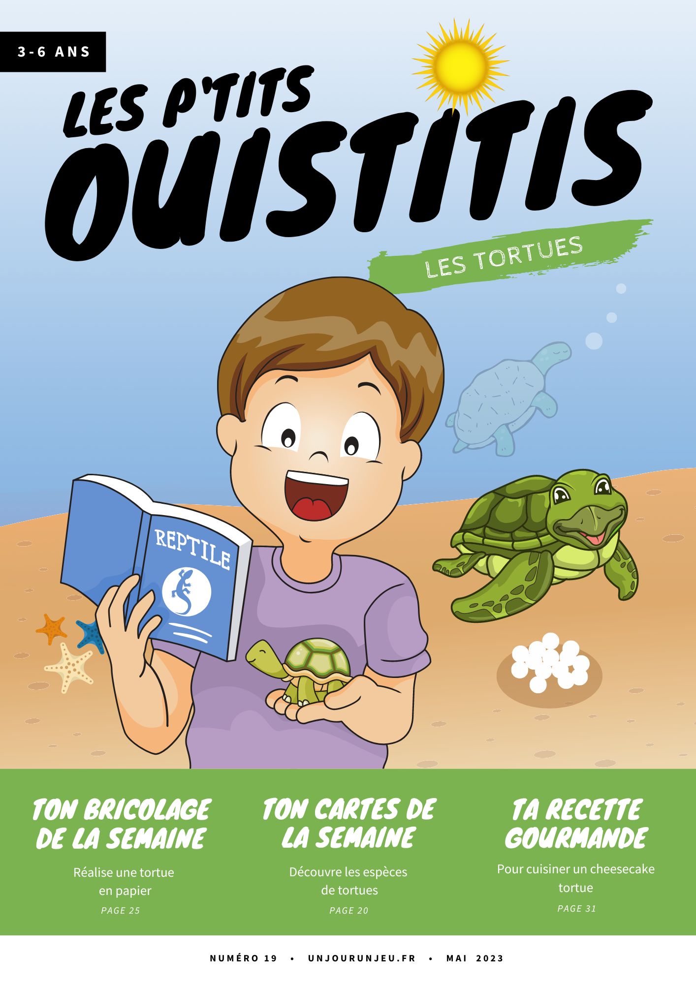 Les P'tits Ouistitis à la rencontre des tortues