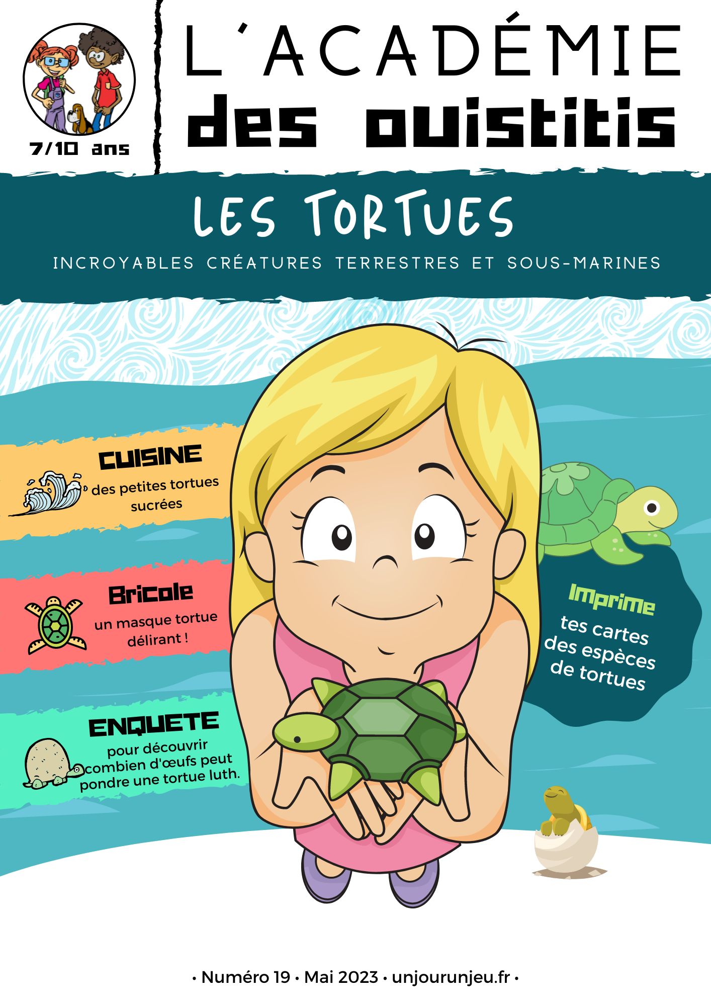 L'Académie des Ouistitis à la rencontre des tortues