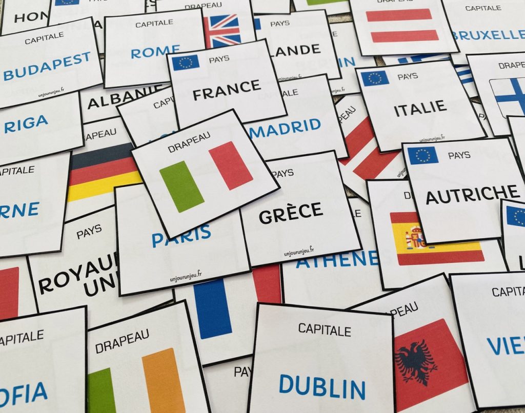 Jeu drapeaux et capitales 7